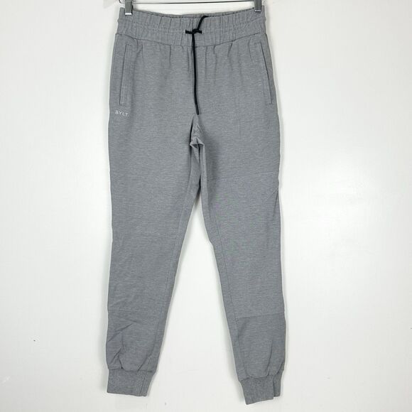 BYLT Premium Basics Men's Elite + Jogger Pants Light Grey Size Small - Picture 1 of 12
